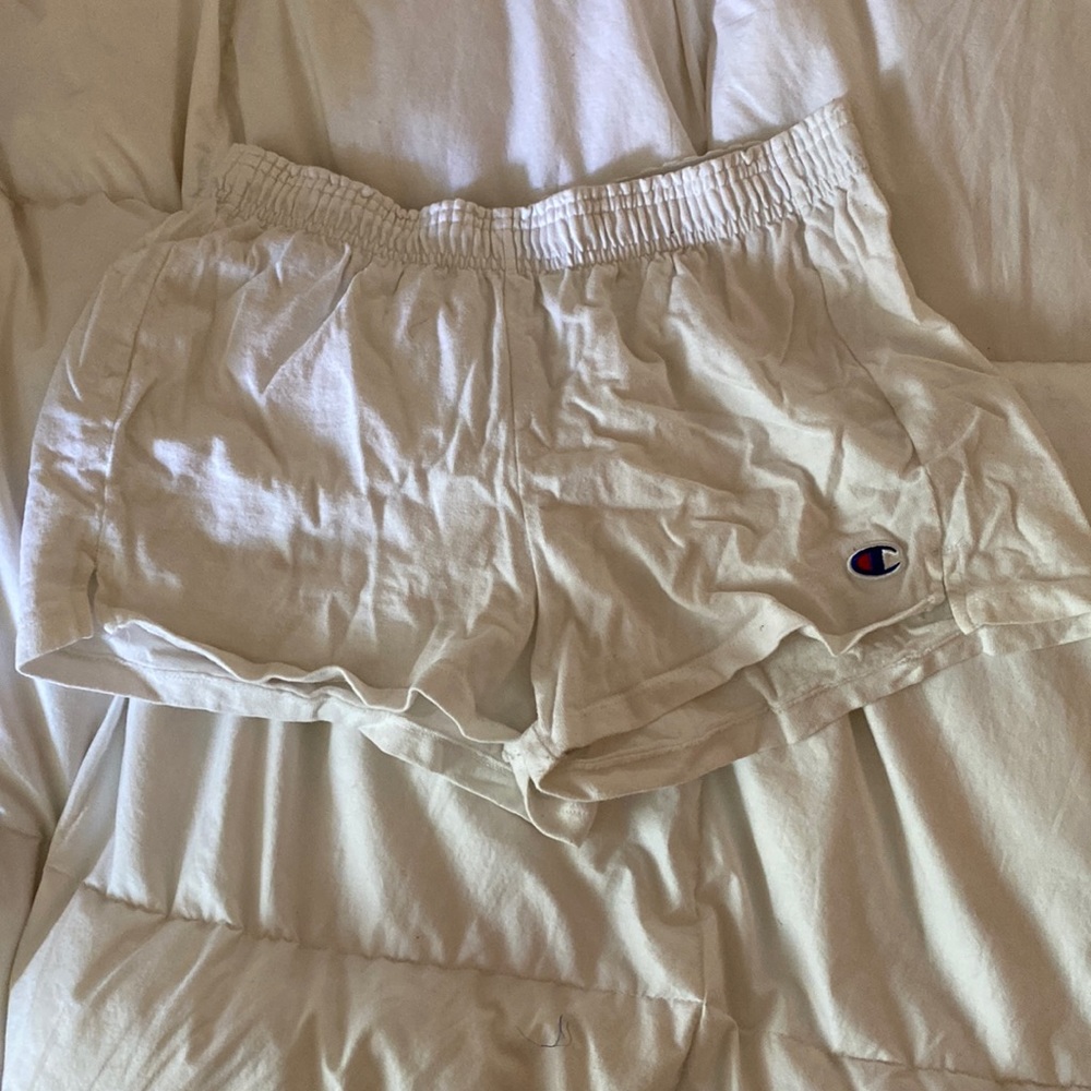 White champion shorts